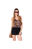 Leopard Print Romper