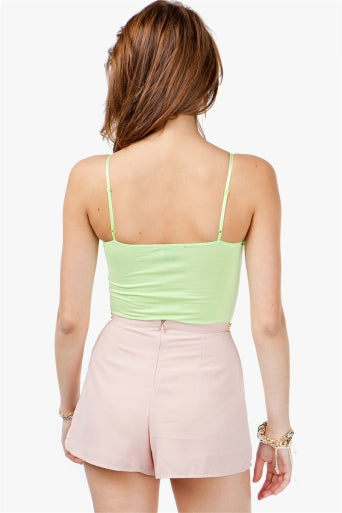 Studded High Waisted Shorts