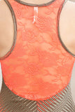 Multi-Color Lace Knit Dress