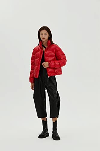 Women's Short Down Puffer Coat
