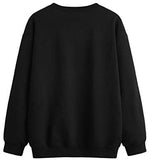 Women's Letter Print Graphic Drop Shoulder Long Sleeve Pullover Sweatshirt