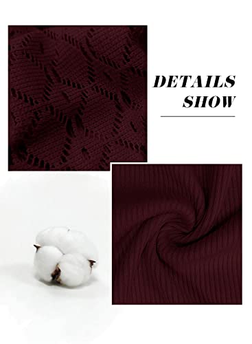 Women's Puff Sleeve Tops Mesh Sexy Casual Tee Shirts Blouses