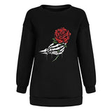 Womens Hoodless Loose Full Zip Sweatshirt Round Neck Casual Pullover Tops Fit Long Sleeve Womens Sweatshirts