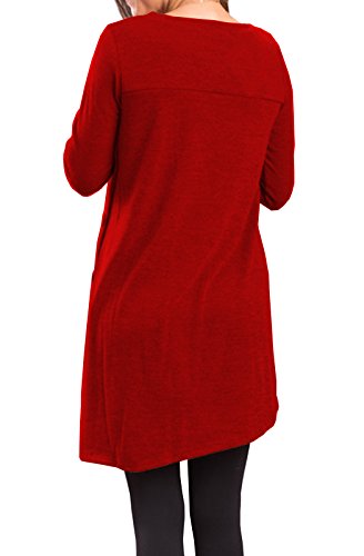 Fall Dresses for Women 2022 Long Sleeve Sweater Dress for Women 2022 Button Side Pullover Sweater Womens Winter Sweatshirt for Women Outfits dresses