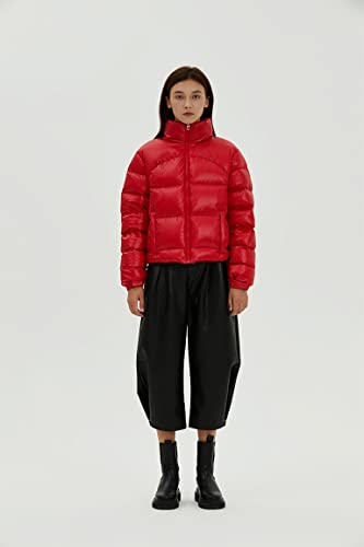 Women's Short Down Puffer Coat