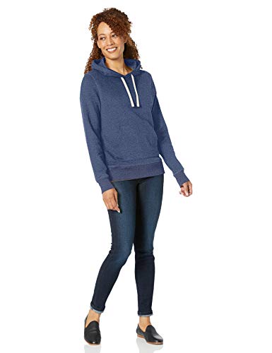 Women's French Terry Fleece Pullover Hoodie (Available in Plus Size), Dark Yellow, X-Large