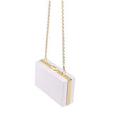 Women Acrylic Transparent Gold star Evening Bags Purses Clutch Vintage Banquet Handbag (Pink) Medium