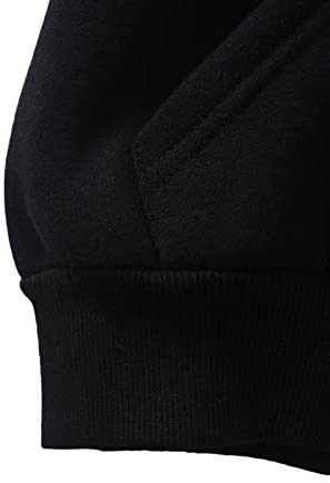 Women's Crop Zip Up Drawstring Pocket Basic Zipper Hooded Sweatshirt