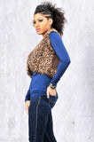 Leopard Fur Vest