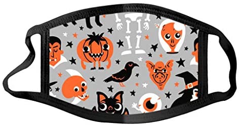 Halloween Decorations Facemask Reusable Face Bandana Decorative Face_Mask Scarf Fashion Outdoor and Indoor: Clothing