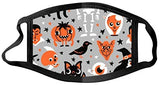 Halloween Decorations Facemask Reusable Face Bandana Decorative Face_Mask Scarf Fashion Outdoor and Indoor: Clothing
