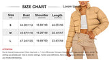 Women Cropped Puffer Jacket Winter Zip Up Short Padded Down Coat(Green-M)