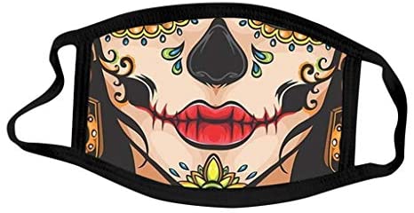 Halloween Decorations Facemask Reusable Face Bandana Decorative Face_Mask Scarf Fashion Outdoor and Indoor: Clothing