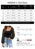 Women's Puff Sleeve Tops Mesh Sexy Casual Tee Shirts Blouses