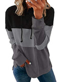 BTFBM Women Sweatshirts Tie Dye Print Striped Color Block Long Sleeve Comfy Loose Soft Casual T Shirts Pullover (S-2XL) (Aztec Print Grey, Small)