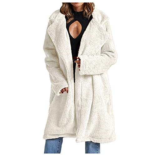 Womens Casual Berber Fleece Quilted Jackets Boyfriend Oversized Long Sleeve Fall Shirts Casual Jacket Coats Button Down