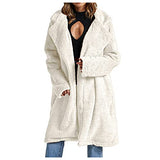 Womens Casual Berber Fleece Quilted Jackets Boyfriend Oversized Long Sleeve Fall Shirts Casual Jacket Coats Button Down