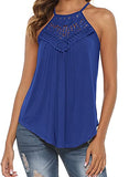 Summer Tops for Women Halter Strappy Tank Tops Casual Sleeveless Workout Shirts Blouses Grey