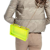 Women Acrylic Transparent Gold star Evening Bags Purses Clutch Vintage Banquet Handbag (Pink) Medium