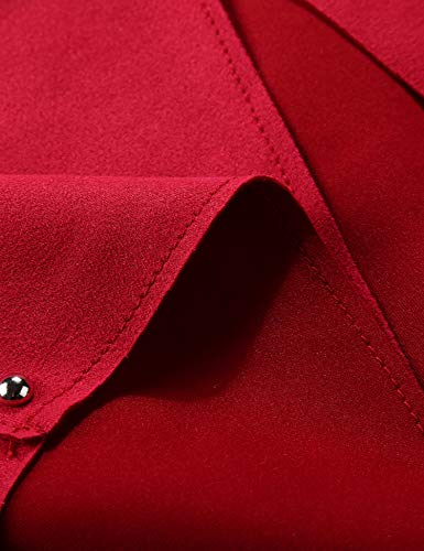 Bellivera Women Faux Suede Leather Pencil Skirt, Spring Fall Casual Midi Skirts Spring and Summer Hip Wrapped Back Split FF21 Camel L