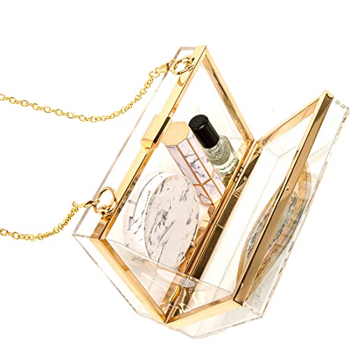 Clutch Purses for Women-Evil Eye Acrylic Clutch Glitter Purse Evening Bag Chain Shoulder Crossbody Handbags