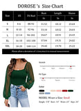 Women's Puff Sleeve Tops Mesh Sexy Casual Tee Shirts Blouses