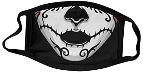 Halloween Decorations Facemask Reusable Face Bandana Decorative Face_Mask Scarf Fashion Outdoor and Indoor: Clothing