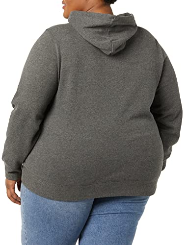 Women's French Terry Fleece Pullover Hoodie (Available in Plus Size), Dark Yellow, X-Large