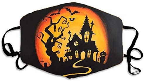 Halloween Decorations Facemask Reusable Face Bandana Decorative Face_Mask Scarf Fashion Outdoor and Indoor: Clothing