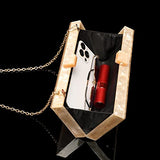 Clutch Purses for Women-Evil Eye Acrylic Clutch Glitter Purse Evening Bag Chain Shoulder Crossbody Handbags