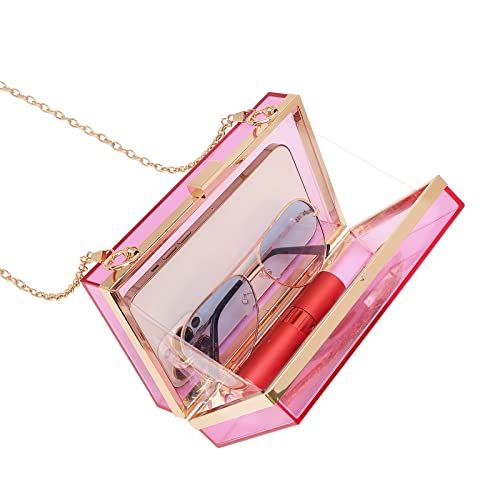 Clutch Purses for Women-Evil Eye Acrylic Clutch Glitter Purse Evening Bag Chain Shoulder Crossbody Handbags
