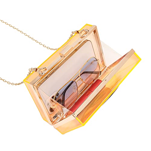 Clutch Purses for Women-Evil Eye Acrylic Clutch Glitter Purse Evening Bag Chain Shoulder Crossbody Handbags