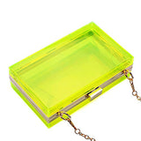 Women Acrylic Transparent Gold star Evening Bags Purses Clutch Vintage Banquet Handbag (Pink) Medium