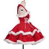 Christmas Dresses for Women Solid Color Fashion Warm Halter Dress Suit with Cloak (S, Dress) …