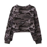 Women Pullover Cropped Hoodies Long Sleeves Sweatshirts Casual Crop Tops for Fall Winter ( Apricot)