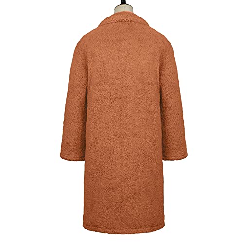 Womens Casual Berber Fleece Quilted Jackets Boyfriend Oversized Long Sleeve Fall Shirts Casual Jacket Coats Button Down