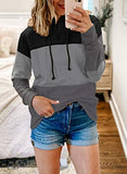 BTFBM Women Sweatshirts Tie Dye Print Striped Color Block Long Sleeve Comfy Loose Soft Casual T Shirts Pullover (S-2XL) (Aztec Print Grey, Small)