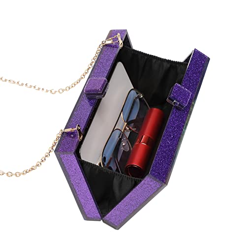 Clutch Purses for Women-Evil Eye Acrylic Clutch Glitter Purse Evening Bag Chain Shoulder Crossbody Handbags