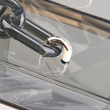 Women Acrylic Transparent Gold star Evening Bags Purses Clutch Vintage Banquet Handbag (Pink) Medium