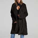 Womens Casual Berber Fleece Quilted Jackets Boyfriend Oversized Long Sleeve Fall Shirts Casual Jacket Coats Button Down