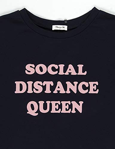 BMJL Women's Crewneck Sweatshirt Graphic Pullovers Slogan Long Sleeve Tops Message Shirt
