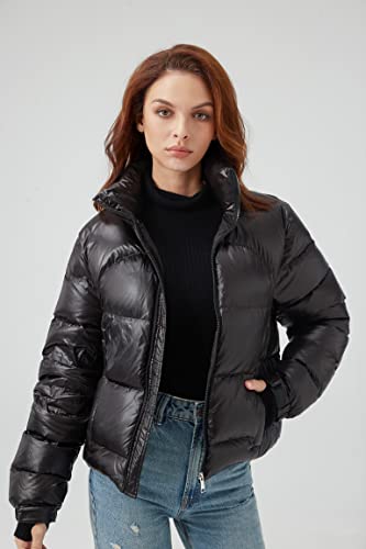 Women's Short Down Puffer Coat