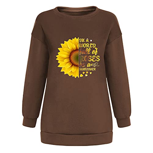 Hoodie for Women Pullover Sweatshirt Women's Loose Sweatshirt Top Printed Sleeve Oversized Aesthetic Clothes