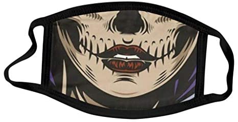 Halloween Decorations Facemask Reusable Face Bandana Decorative Face_Mask Scarf Fashion Outdoor and Indoor: Clothing