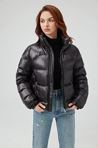 Women's Short Down Puffer Coat