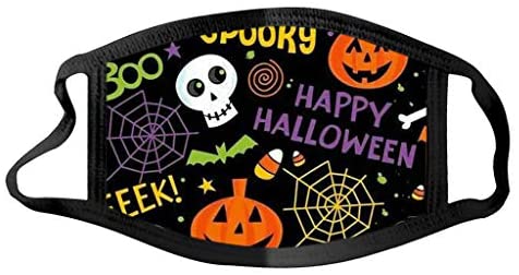 Halloween Decorations Facemask Reusable Face Bandana Decorative Face_Mask Scarf Fashion Outdoor and Indoor: Clothing