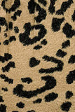 Womens Leopard Crewneck Sweater Oversized Casual Loose Basic Sherpa Pullover Knit Jumper