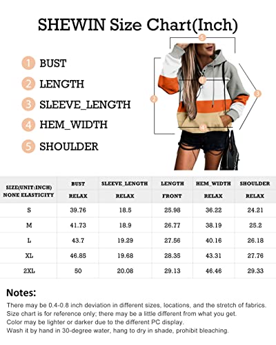 Womens Casual Hoodies Long Sleeve Drawstring Lightweight Solid Hooded Sweatshirt Button Loose Pullover Tops Fall Clothes with Pocket