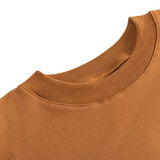 Women Pullover Cropped Hoodies Long Sleeves Sweatshirts Casual Crop Tops for Fall Winter ( Apricot)