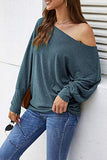 Long Sleeve Tops for Women,Sexy Off Shoulder Tops Oversized Pullover Sweater Casual Fall Shirts Tunic Blouse